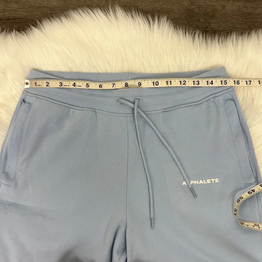 Alphalete Womens XL Light Blue Soft Pull On Shorts Sporty Lounge - Picture 5 of 7